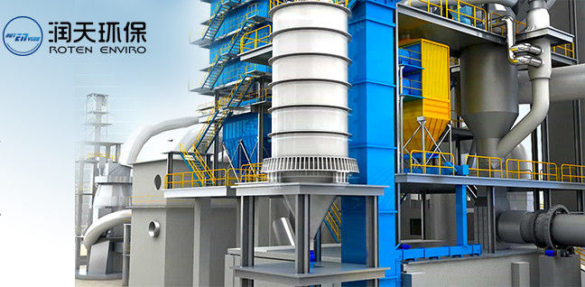 ISO Practical Chlorine Bypass System , Stable Dechlorination System For Cement Kiln