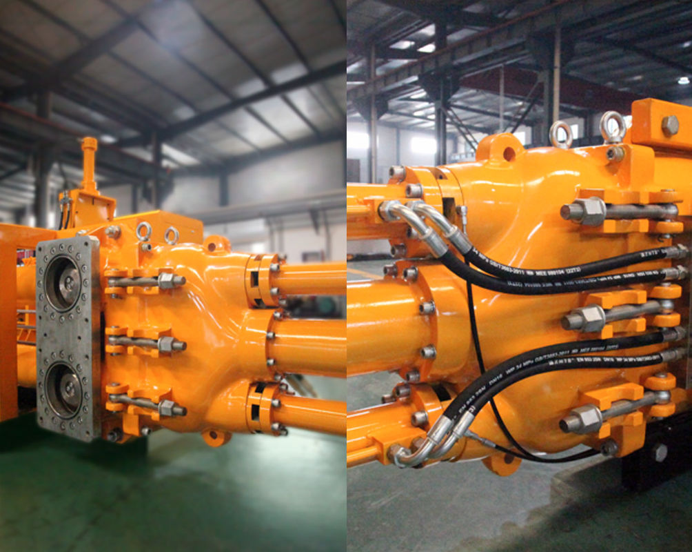Hydraulic 10m3/H Transport Liquid Pump , Two Cylinder Plunger Type Pump